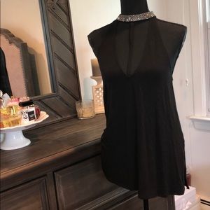 Sparkly Choker Top👚